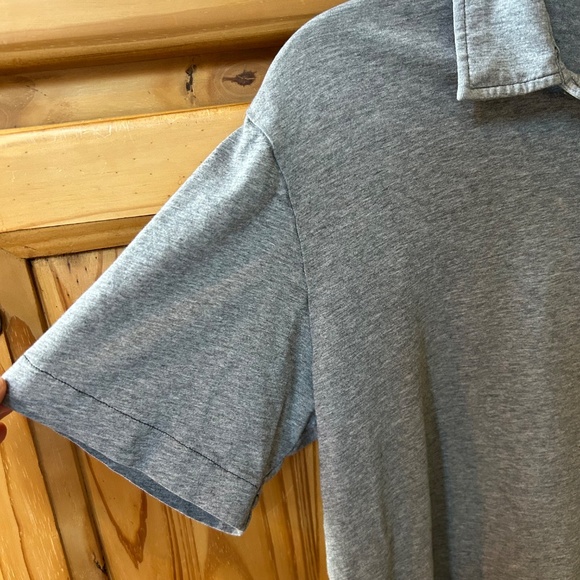 Patagonia Short Sleeve Shirt Collared Cotton Gray Men's Size Small - Picture 4 of 7